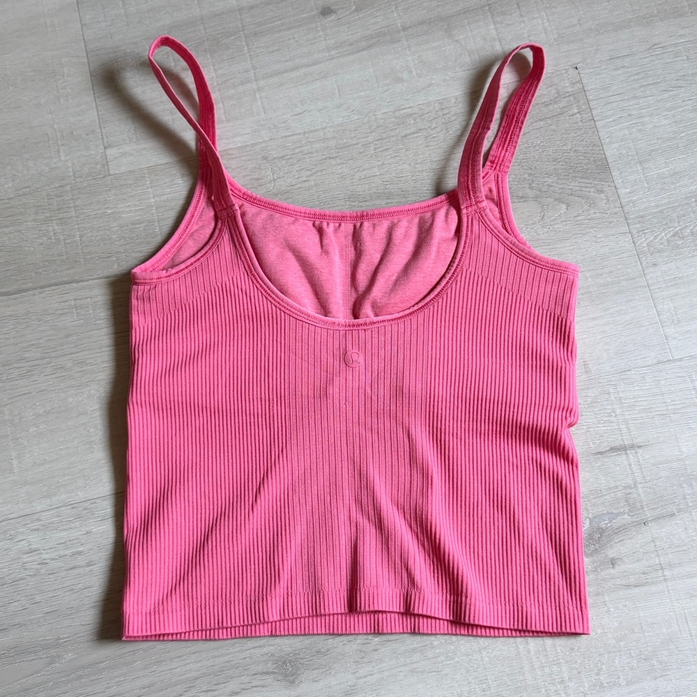Lululemon ebb to street scoop neck crop tank 6 - Picture 4 of 5